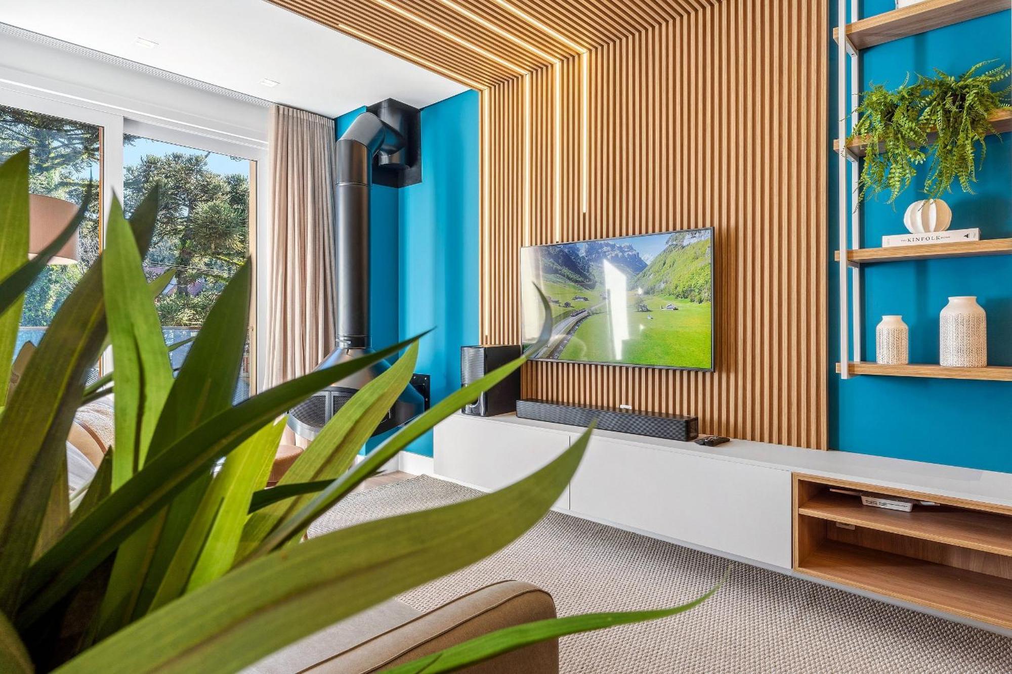 Apartamento Bellagio 2 Suites E Piscina By Achei Canela Exteriör bild